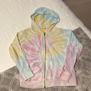 Vintage Havana girls tie dye hoodie